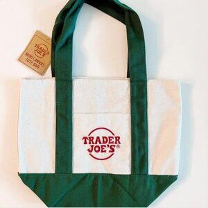 Trader Joe's Mini Tote Green